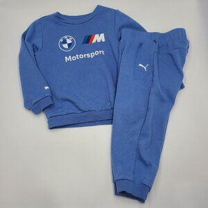 Puma x BMW M Motorsports toddler sweatsuit size 3T